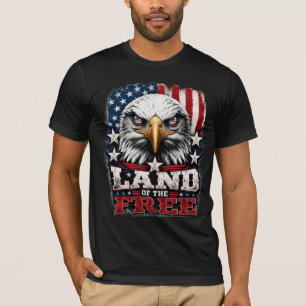 Land van de Vrijen - Adelaar Patriottische T-shirt