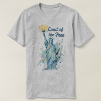 "Land van de Vrijen - Aquarel Beeld van de Vrijhei T-shirt