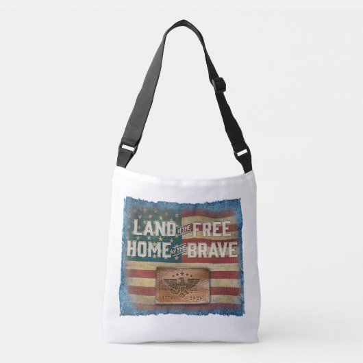 Land van de Vrijen - Crossbody Tote Tas (Voorkant)