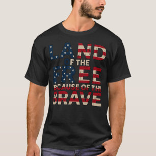 Land van de Vrijen Dankzij de Dapperen T-shirt