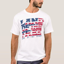 Land van de Vrijen Thuis van de Dapperen Patriotti T-shirt