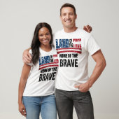 Land van de Vrijen Thuis van de Dapperen T-shirt (Unisex)
