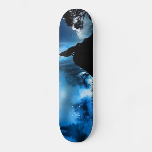 "Land van de wolven" Skateboard (Voorkant)