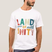 Land van Eenheid T-shirt (Voorkant)