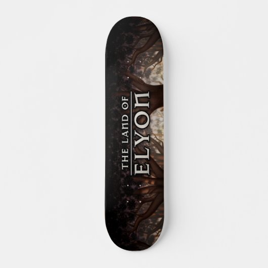 Land van Elyon Skateboard (Voorkant)