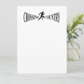 Land van grensoverschrijding (Staand voorkant)
