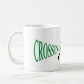 Land van grensoverschrijding koffiemok (Links)