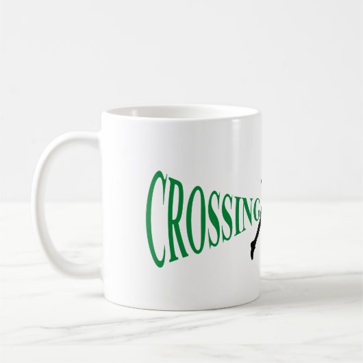 Land van grensoverschrijding koffiemok (Links)