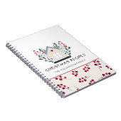 Land van herkomst en rode bessen Ontvangen  Notitieboek (Rechterzijde)