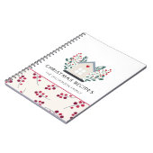 Land van herkomst en rode bessen Ontvangen  Notitieboek (Linkerzijde)