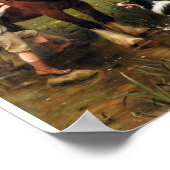 Land van het paard poster (Hoek)