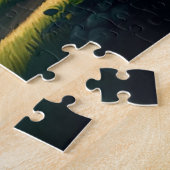 Land van het platteland, Rolling Hills, Boerderij Legpuzzel (Zijkant)