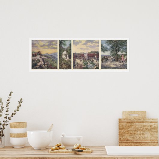 Land van het Poster Sky 1917 (Keuken)