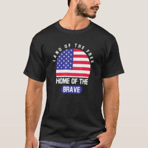 Land van het Vrije Huis van de Dappere - Onafhanke T-shirt