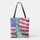 Land van het vrije patriotticum tote bag (Achterkant)