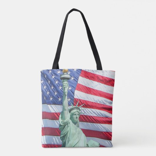Land van het vrije patriotticum tote bag (Achterkant)
