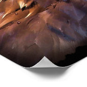 Land van het vrije Patriottische Vlag van de VS en Poster (Hoek)