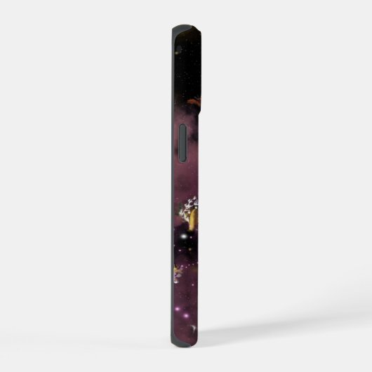 Land van Magic Crystals iPhone 15 Case (Rechterkant)