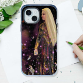 Land van Magic Crystals iPhone 15 Case