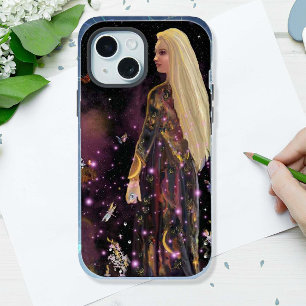 Land van Magic Crystals iPhone 15 Case