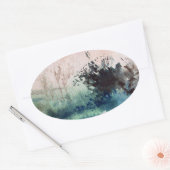 LAND VAN MAREMMA TUSCANY LANDCSAPE OVALE STICKER (Envelop)