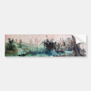 LAND VAN MAREMMA/TUSCANY LANDSCAPE BUMPERSTICKER