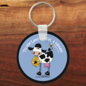 Land van Melk & Honing Sleutelhanger (Voorkant)