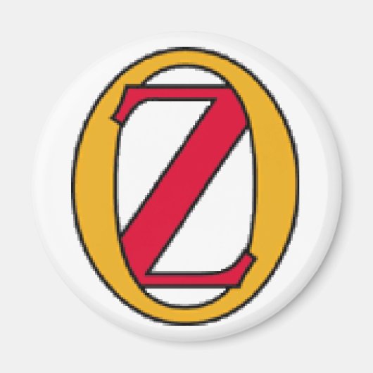 Land van Oz Magnet (Voorkant)