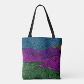 Land van rozen tote bag (Achterkant)