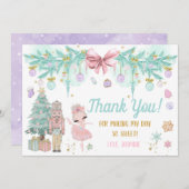 Land van suikerbieten Suikerpittenkapper Bedankkaart (Voorkant / Achterkant)