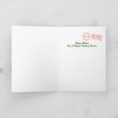 Land van Sunshine Christmas Kaart (Binnen)