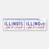 Land van verlaten bumpersticker (Voorkant)