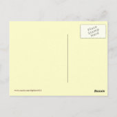 Land van Whimsical Birds Briefkaart (Achterkant)