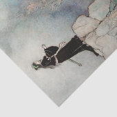 “Land van Yomi” door Warwick Goble Tissuepapier (Detail)