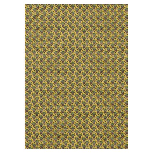 Land van zonnebloempitten tafelkleed (Voorkant)