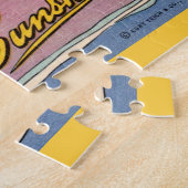 Land van zonneschijn Groet Legpuzzel (Zijkant)