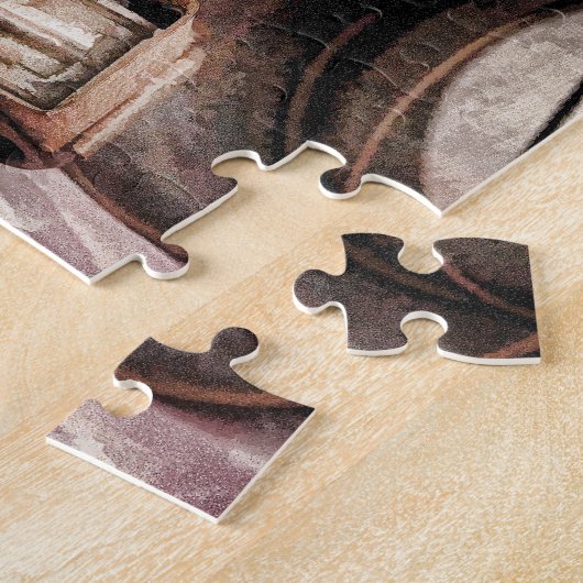 Land verleden legpuzzel (Zijkant)