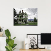 Land Victoriaans - Hamilton Montana Poster (Thuiskantoor)