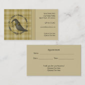 Land Visitekaartje Afsprakenkaartje (Voorkant / Achterkant)