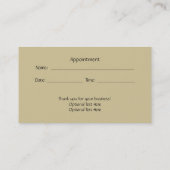 Land Visitekaartje Afsprakenkaartje (Achterkant)