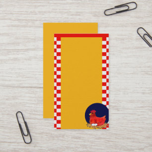 Land  Visitekaartje kip