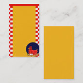 Land  Visitekaartje kip (Voorkant / Achterkant)