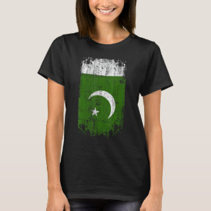 Land Vlag Souvenir Grunge Vlag Pakistan T-shirt