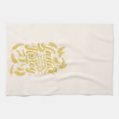 Land vloeiend met melk en honing theedoek (Horizontaal)