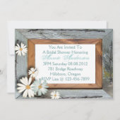 Land Vrijgezellenfeest Tea Party Uitnodiging (Achterkant)