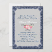  Land Vrijgezellenfeest Tea Party Uitnodiging (Achterkant)