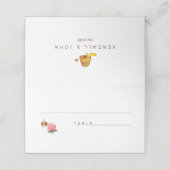 Land waar bijenbruiloft is geplaatst plaatskaartje (Buitenkant ongevouwen)