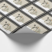 Land waar de primitieve Snowman-wrapppapier wordt  Cadeaupapier (Hoek)