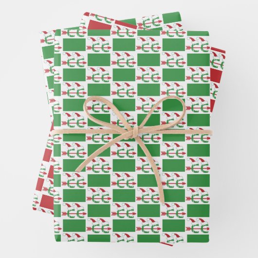 Land waar het vliegtuig loopt © Holiday ThMED Inpakpapier Vel (In situ)