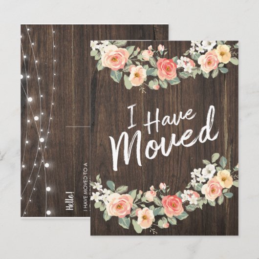 Land waar ik Briefkaart heb verplaatst (Voorkant / Achterkant)